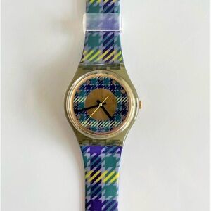 Vintage 1992 Swatch Ghent Tailluer Dopamine watch